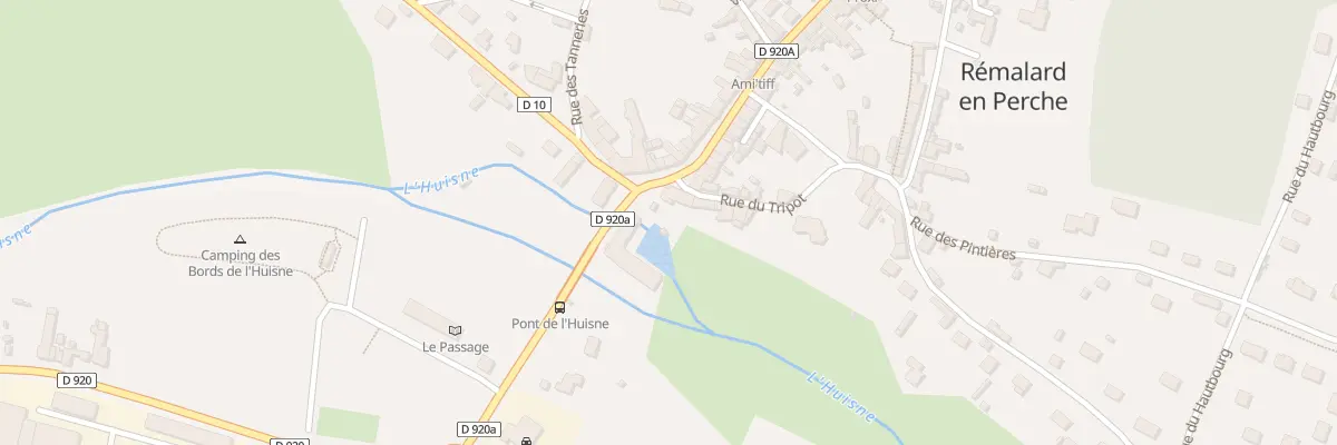Plan du 8 Pl des Ponts à Rémalard en Perche