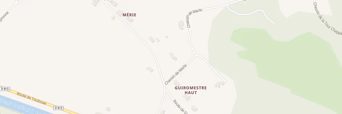 Plan du 21 Chem de Merle à Saint-Romain-le-Noble