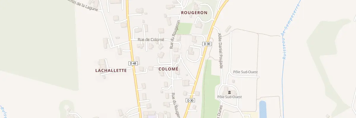 Plan du 4 Rue du Rougeron à Dunes