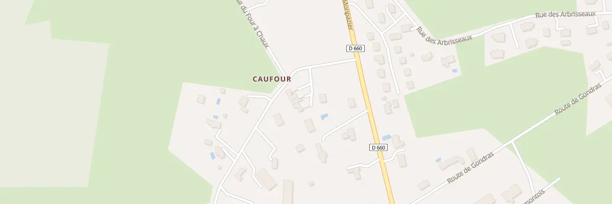 Plan du 81 Rue du Caufour à Beaumontois en Périgord