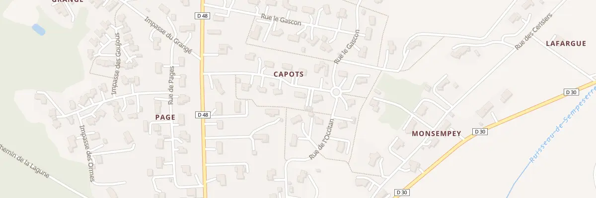 Plan du 10 Rue de l’Occitan à Dunes