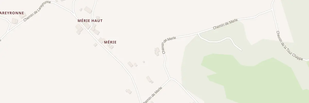 Plan du 205 Chem de Merle à Saint-Romain-le-Noble