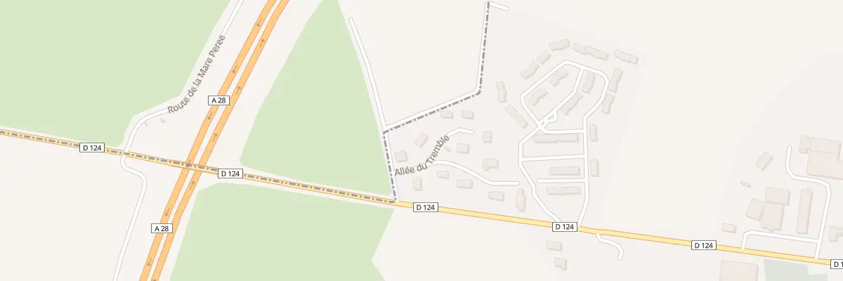 Plan du 3 All du Tremble à Boissey-le-Châtel