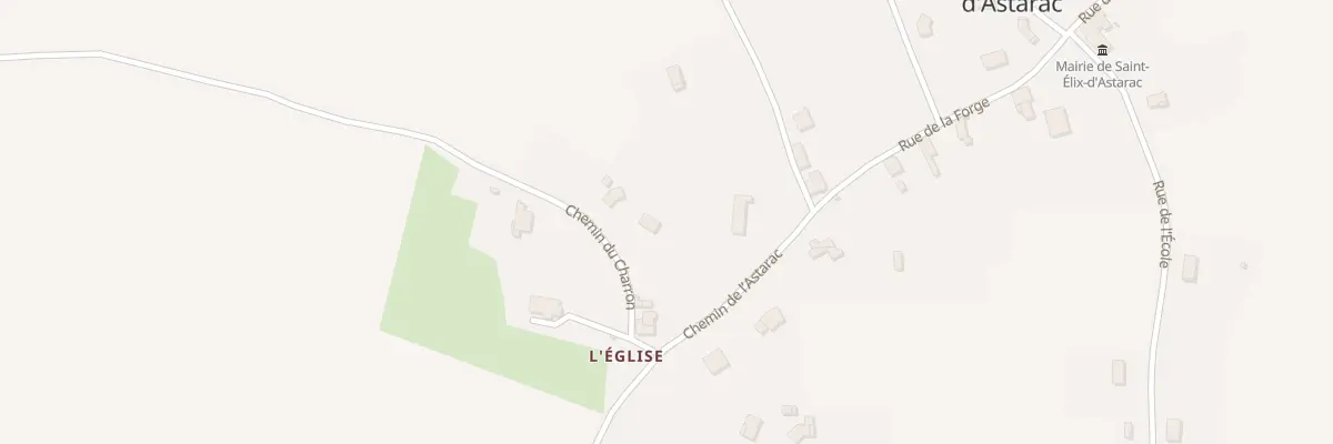 Plan du 5245 Village à Saint-Élix-d’Astarac