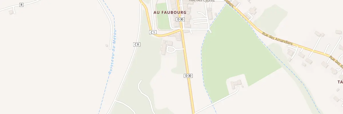 Plan du 23 Rue des Pyrenees à Dunes