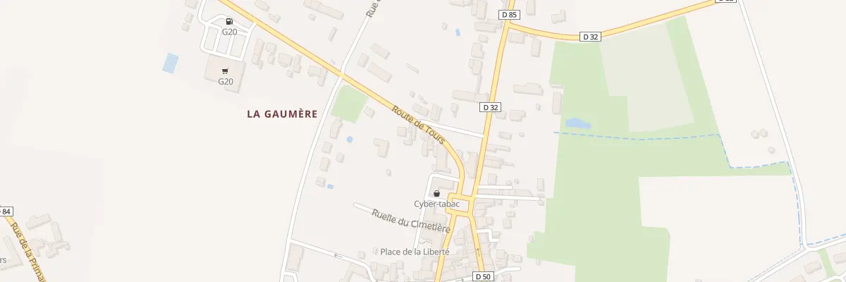 Plan du 5 Rte de Tours à Saint-Branchs