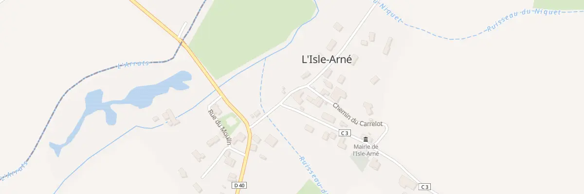 Plan du 82 Che d’Arné à L’Isle-Arné
