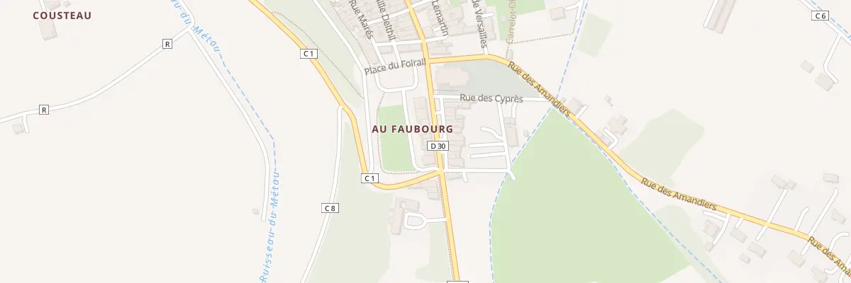 Plan du 9 Rue des Pyrenees à Dunes