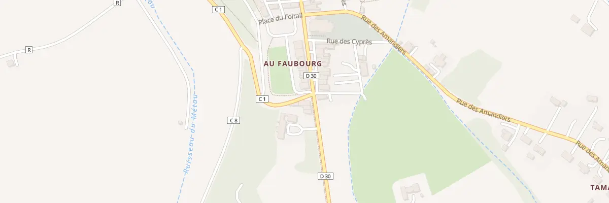 Plan du 17 Rue des Pyrenees à Dunes