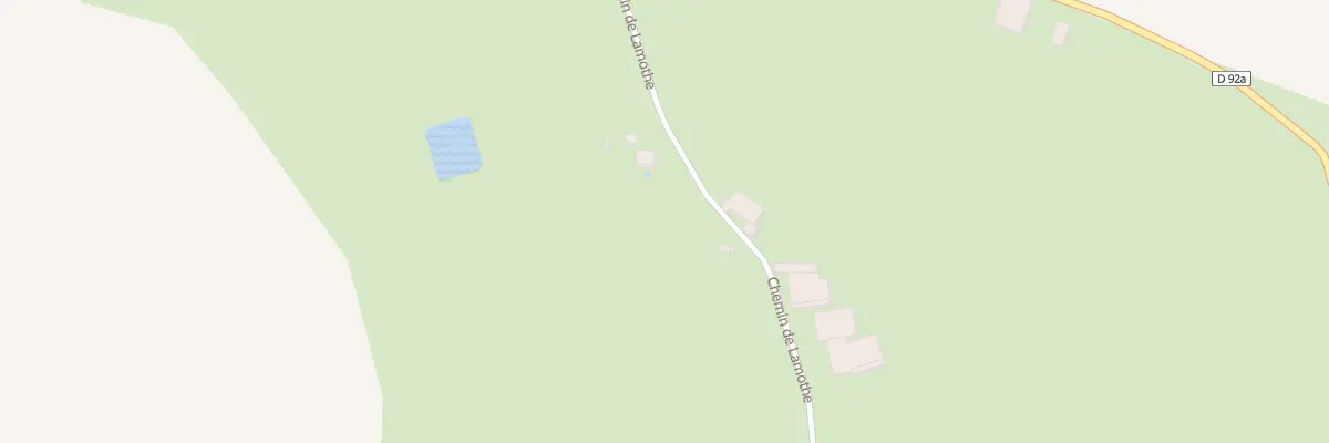 Plan du 374 Chem de Lamothe à Lieoux