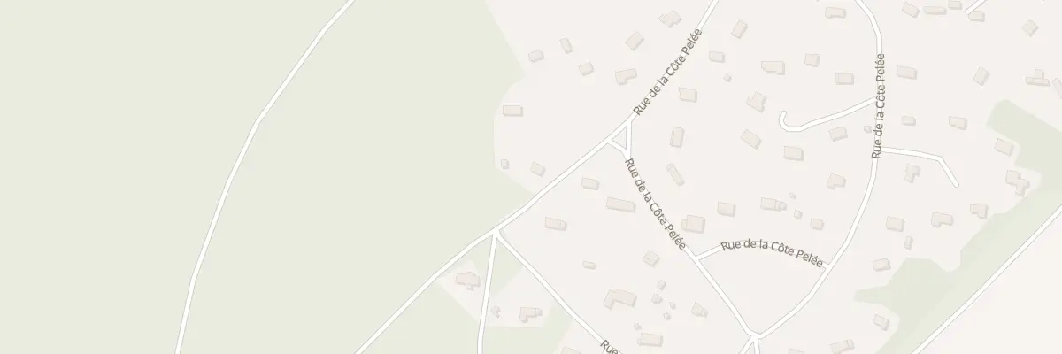 Plan du 45 Rue de la Cote Pelee à Thénouville