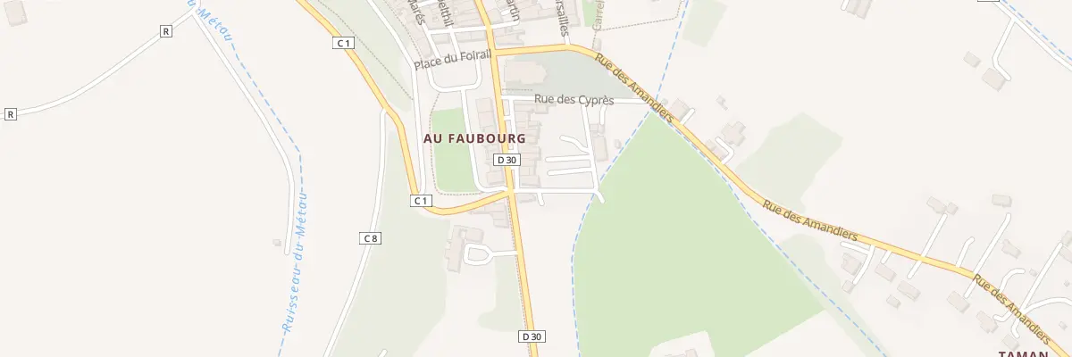 Plan du 22 Rue des Pyrenees à Dunes