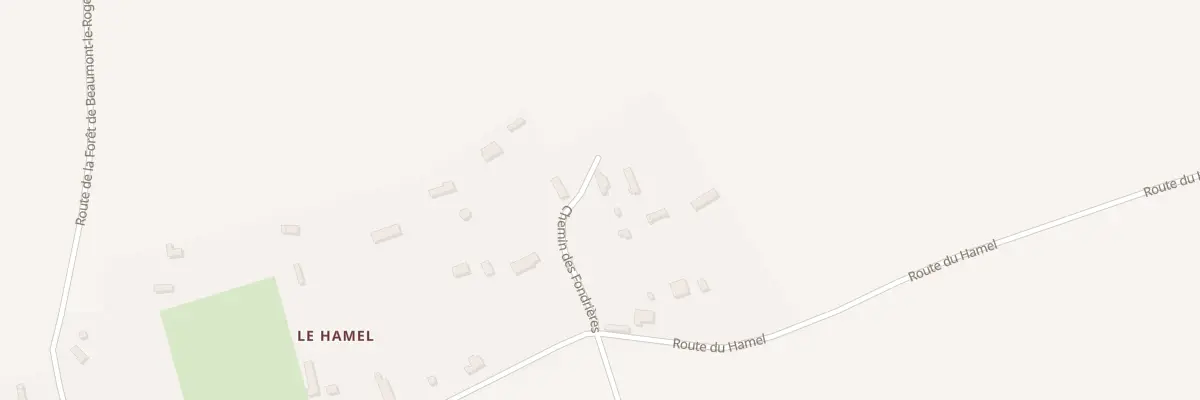Plan du 2 Che des Fondrieres au Noyer-en-Ouche