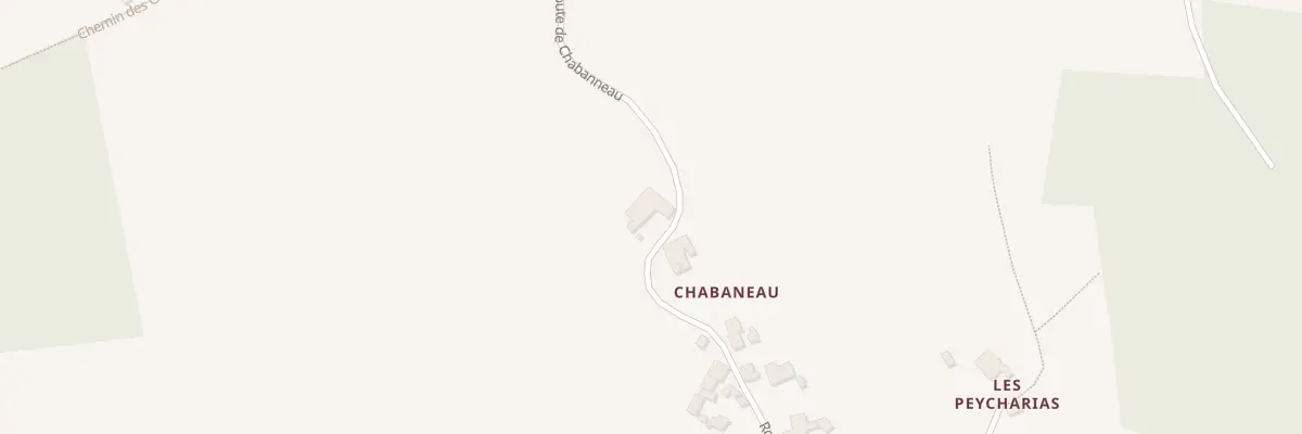 Plan du 200 Chabaneau à Villars