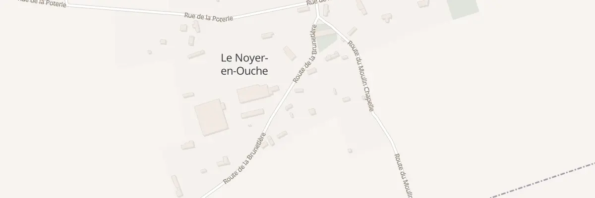 Plan du 5 Rte de la Brunetiere au Noyer-en-Ouche