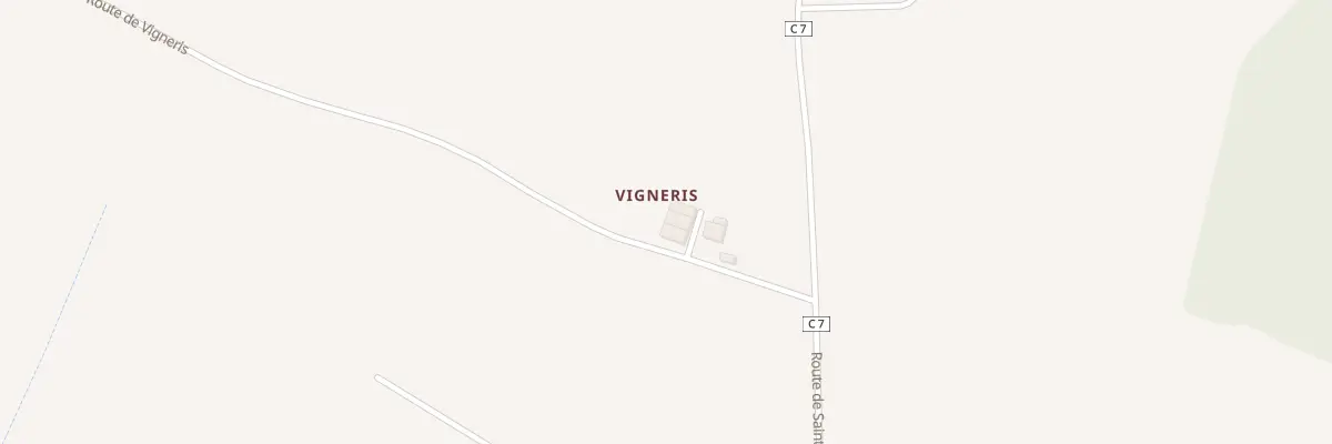 Plan du 5298 Vigneris à Miradoux
