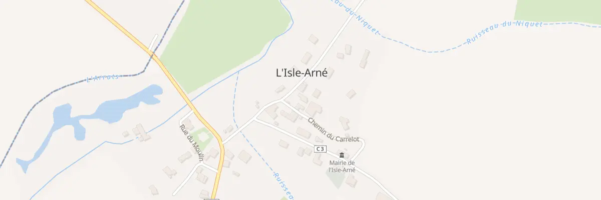 Plan du 5016A Au Village à L’Isle-Arné