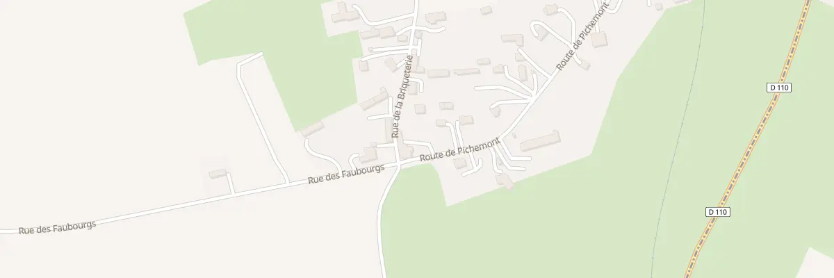 Plan du 1 Rte de Pichemont à Harcanville
