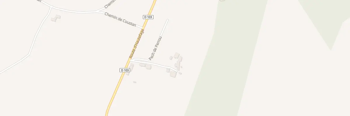 Plan du 121 Combe de Perrou à Cassignas