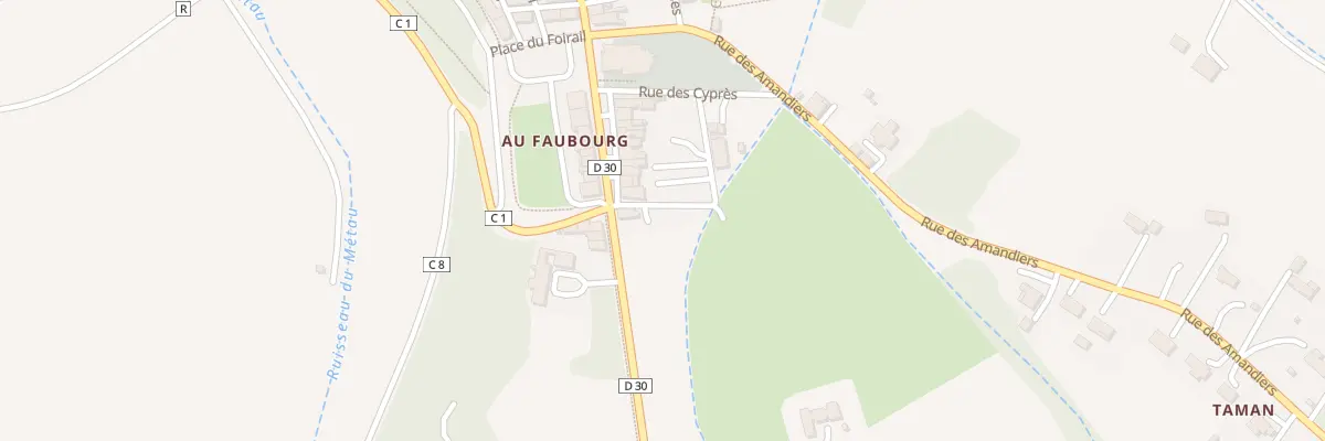 Plan du 24 Rue des Pyrenees à Dunes
