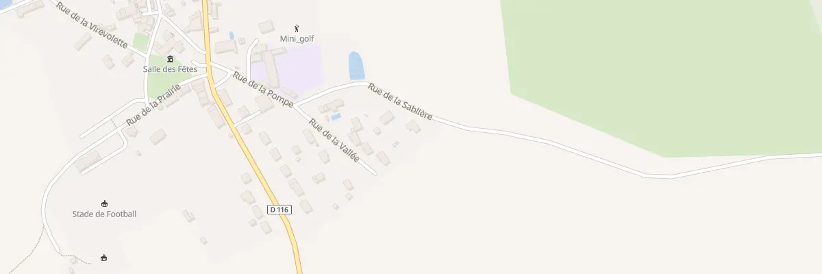 Plan du 6 Rue de la Sablière à Sillars