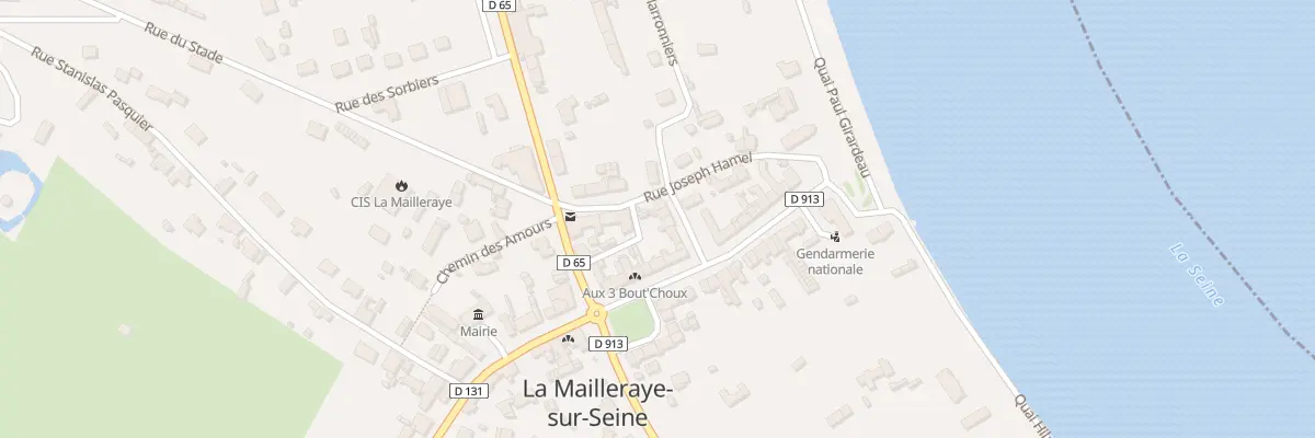 Plan du 4 Pl du Maréchal Leclerc à Arelaune-en-Seine