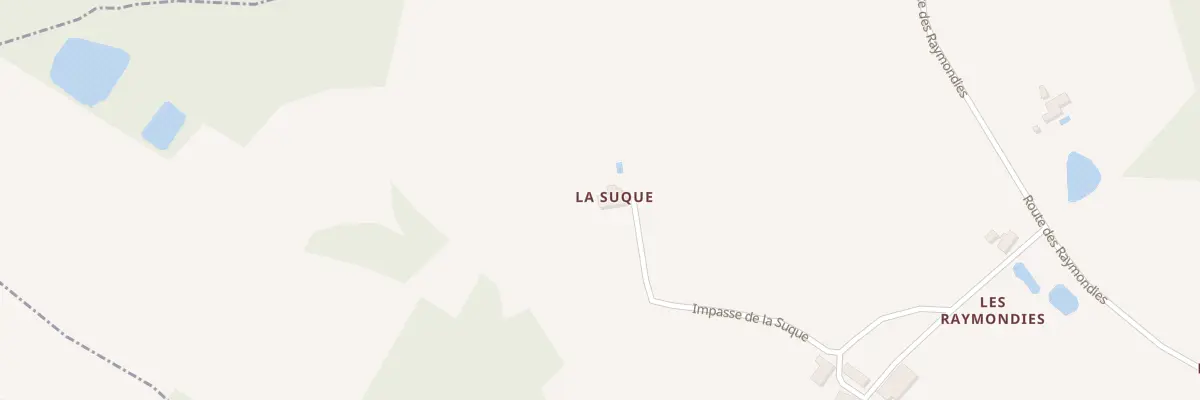 Plan du 25B La Suque à Rampieux