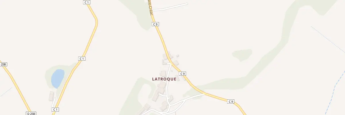 Plan du 735 Che de Saint Créac à Gramont