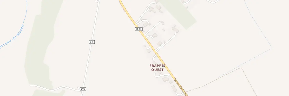 Plan du 5302 Frappis Ouest à Dunes