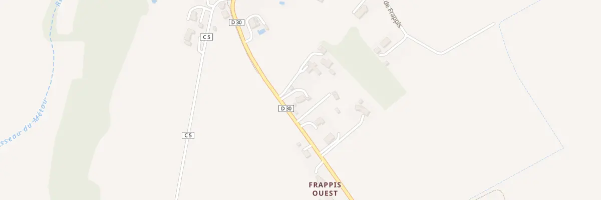 Plan du 5427 Frappis Est à Dunes