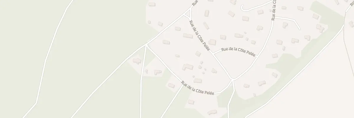 Plan du 40 Rue de la Cote Pelee à Thénouville