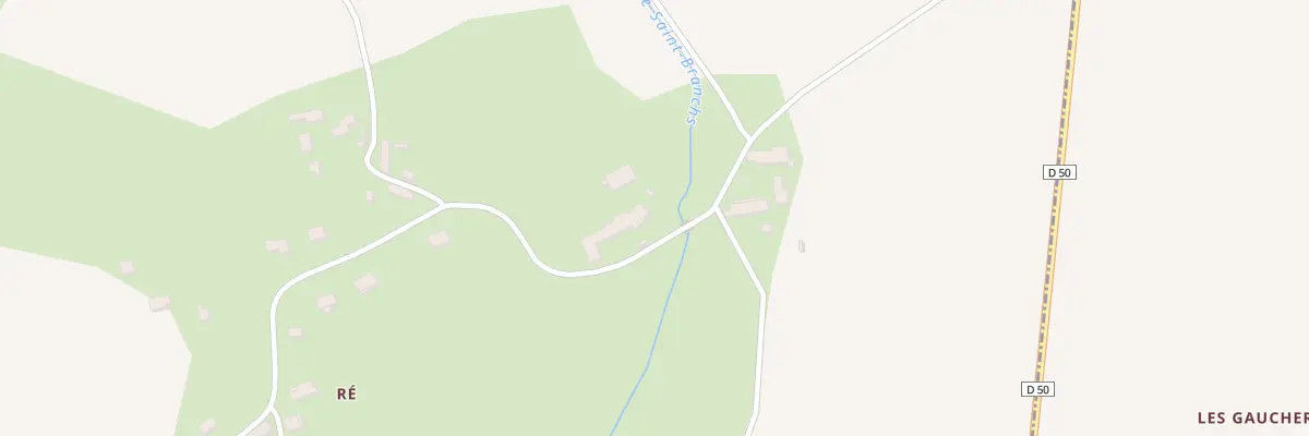 Plan du 2 Re à Saint-Branchs
