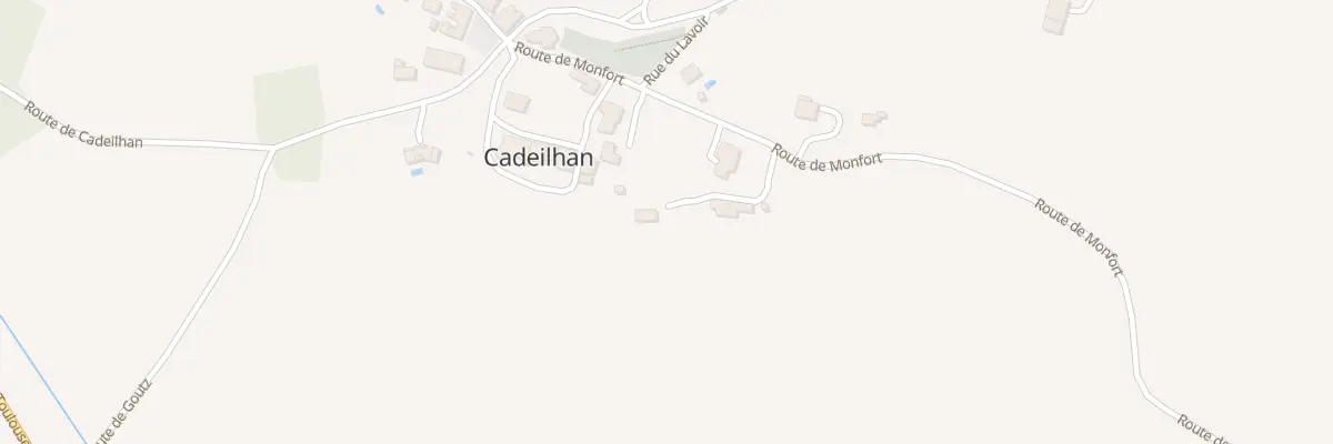 Plan du 4 Imp des Chênes à Cadeilhan