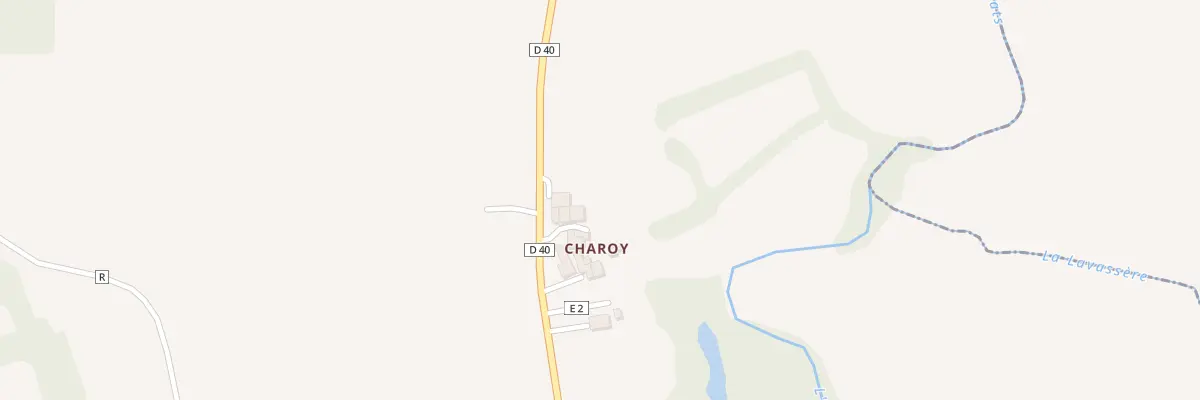Plan du 5004 Charoy Nord à Saint-Clar