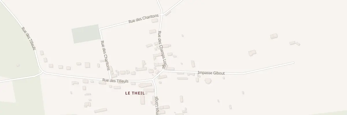 Plan du 2 Rue des Champs Longs à Chaise-Dieu-du-Theil