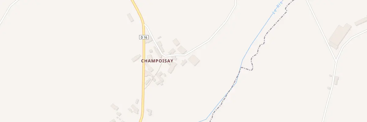Plan du 13 Champoisay à Pleumartin