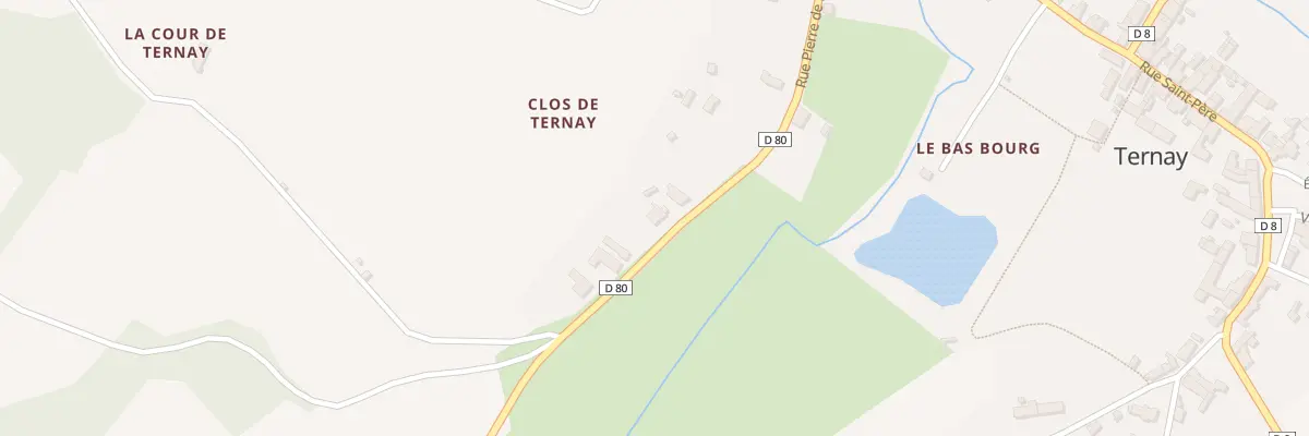 Plan du 5004 Rue Ronsard à Ternay