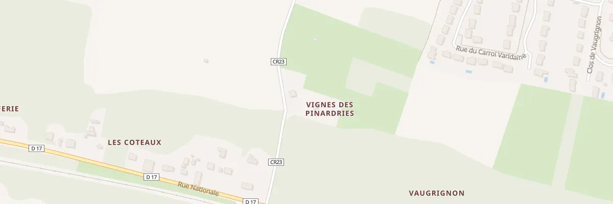 Plan du 2 Che du Bois Louison à Esvres