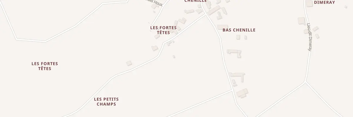 Plan du 257 Les Petits Champs à Troo