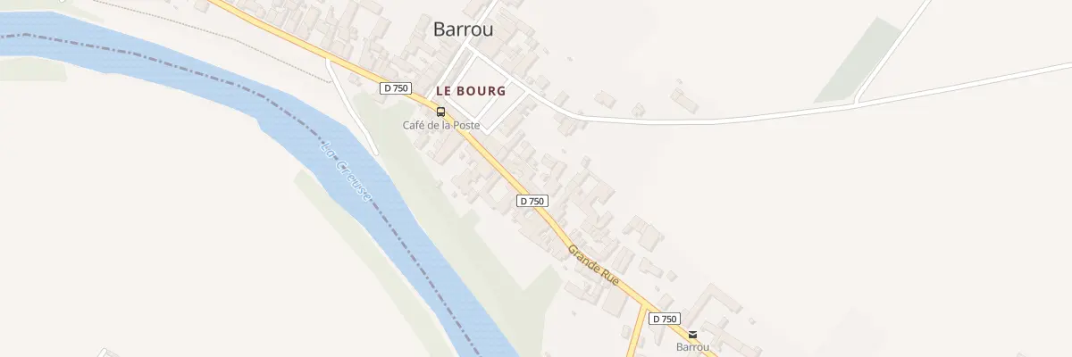 Plan du 24 Rue Grande Rue à Barrou