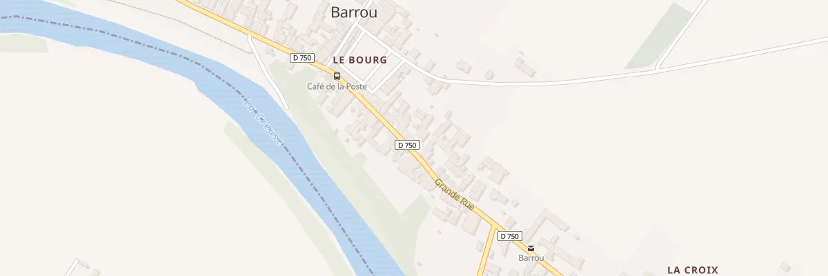 Plan du 22 Rue Grande Rue à Barrou