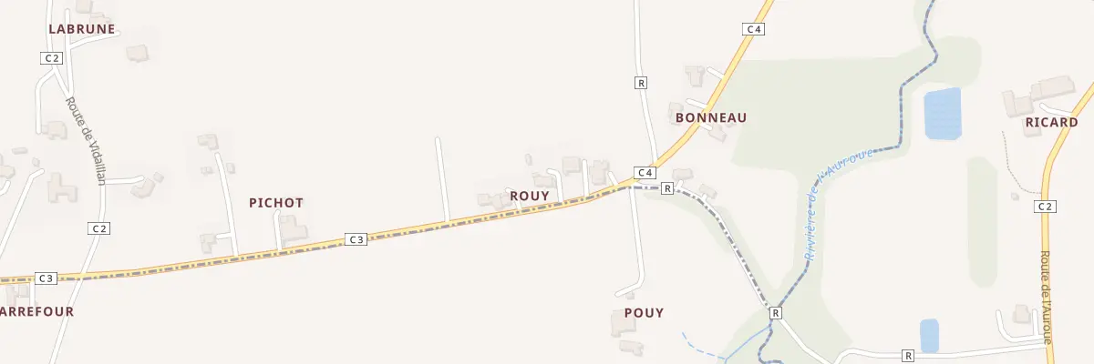 Plan du 196 Rouy à Saint-Nicolas-de-la-Balerme