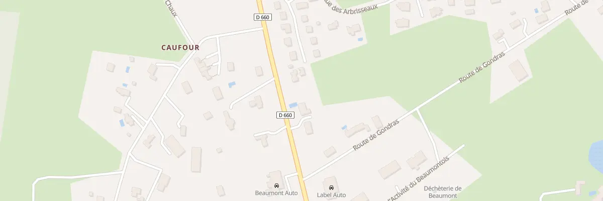 Plan du 53 Av de Monpazier à Beaumontois en Périgord