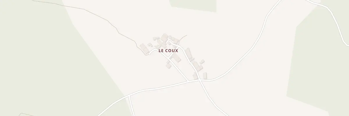 Plan du 5267 Le Cou à Marval