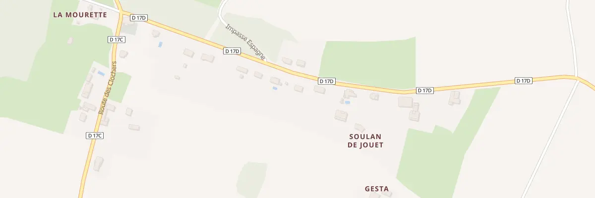 Plan du 9000 Soulan de Jouet à Montesquieu-Guittaut