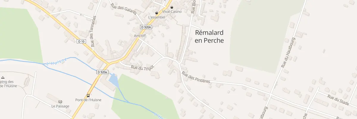 Plan du 16 Rue Blot à Rémalard en Perche