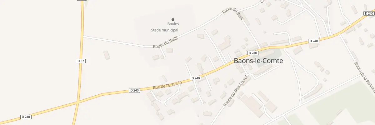 Plan du 300 Rue de l’Echevin à Baons-le-Comte