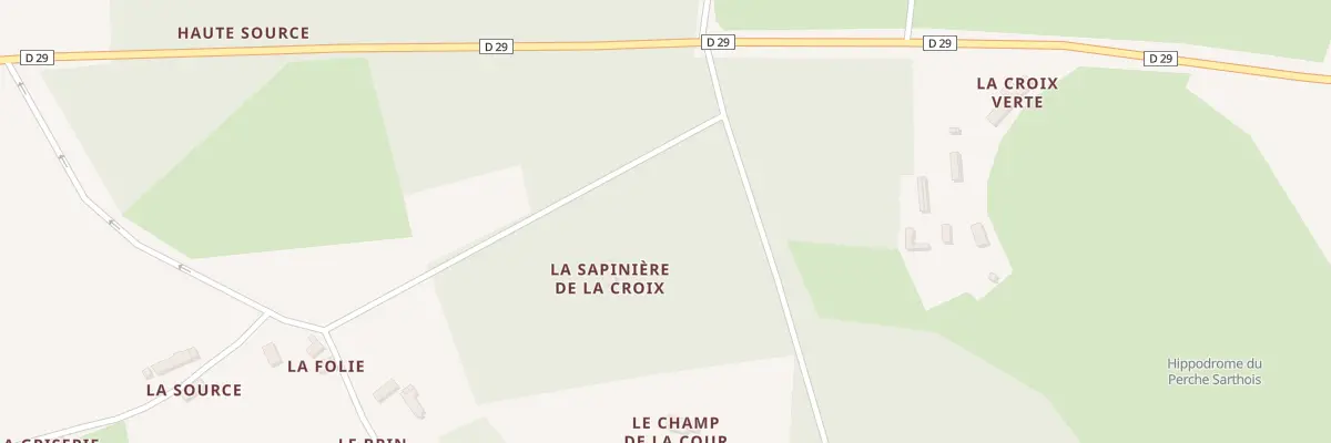Plan du 5028A La Sapiniere de la Croix à Montmirail