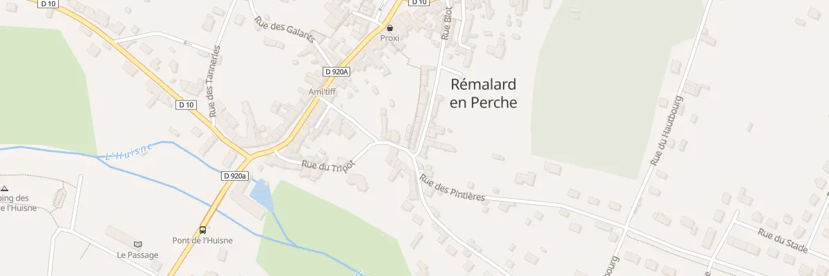 Plan du 12 Rue Blot à Rémalard en Perche