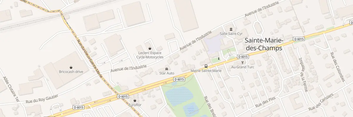Plan du 12 Av de l’Industrie à Sainte-Marie-des-Champs